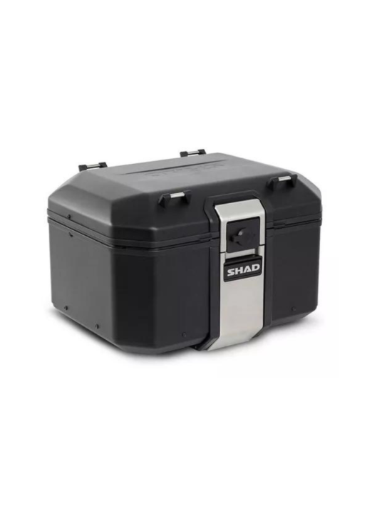 Baul Trasero Shad Tr48 Terra Case Aluminio Negro Moto Delta